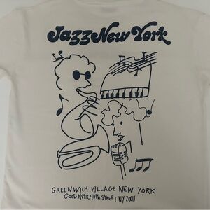 ZARA vintage jazz new york tee shirt | women’s small